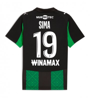 RC Lens Abdallah Sima #19 Udebanetrøje 2025-26 Kortærmet